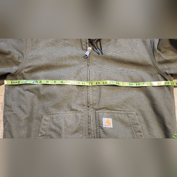 Carhartt Mens J130 Jacket. Moss Color. Size M. EUC. - Picture 7 of 7